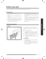 Предварительный просмотр 33 страницы Samsung DV22K6800 series User Manual