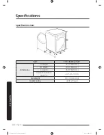 Предварительный просмотр 48 страницы Samsung DV22K6800 series User Manual