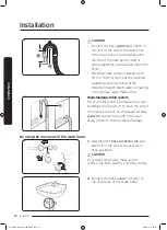 Preview for 22 page of Samsung DV22N680*H Series User Manual