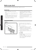 Preview for 28 page of Samsung DV22N680*H Series User Manual