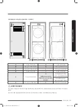 Preview for 75 page of Samsung DV22N680*H Series User Manual