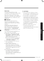 Preview for 101 page of Samsung DV22N680*H Series User Manual