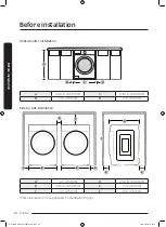 Предварительный просмотр 10 страницы Samsung DV22N685 H Series User Manual