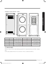 Предварительный просмотр 75 страницы Samsung DV22N685 H Series User Manual