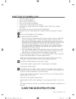 Preview for 5 page of Samsung DV231A Series User Manual