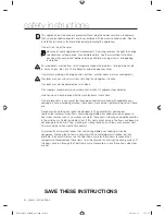 Preview for 6 page of Samsung DV231A Series User Manual