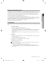 Preview for 13 page of Samsung DV231A Series User Manual