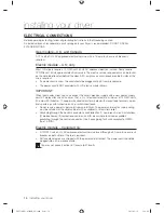 Preview for 16 page of Samsung DV231A Series User Manual