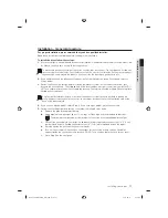 Предварительный просмотр 17 страницы Samsung DV231AE Series User Manual