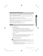 Предварительный просмотр 49 страницы Samsung DV231AE Series User Manual