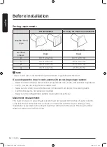 Предварительный просмотр 14 страницы Samsung DV25B6800E Series User Manual