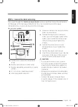 Предварительный просмотр 21 страницы Samsung DV25B6800E Series User Manual