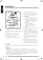 Предварительный просмотр 22 страницы Samsung DV25B6800E Series User Manual