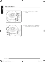 Предварительный просмотр 36 страницы Samsung DV25B6800E Series User Manual