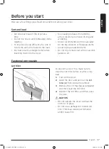 Предварительный просмотр 37 страницы Samsung DV25B6800E Series User Manual