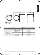 Предварительный просмотр 73 страницы Samsung DV25B6800E Series User Manual