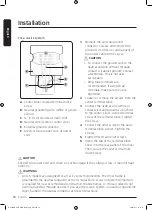 Preview for 18 page of Samsung DV25B6800H Series User Manual