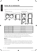 Preview for 128 page of Samsung DV25B6800H Series User Manual