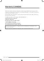 Preview for 56 page of Samsung DV25B6800HW/AC User Manual