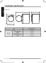 Предварительный просмотр 16 страницы Samsung DV25B6900E Series User Manual