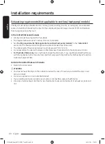 Предварительный просмотр 20 страницы Samsung DV25B6900E Series User Manual