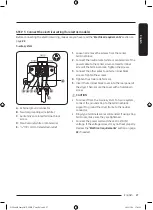 Предварительный просмотр 27 страницы Samsung DV25B6900E Series User Manual