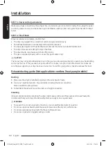 Предварительный просмотр 30 страницы Samsung DV25B6900E Series User Manual