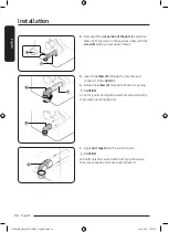 Предварительный просмотр 34 страницы Samsung DV25B6900E Series User Manual