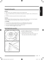 Предварительный просмотр 37 страницы Samsung DV25B6900E Series User Manual