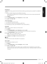 Предварительный просмотр 49 страницы Samsung DV25B6900E Series User Manual