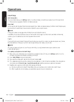 Предварительный просмотр 54 страницы Samsung DV25B6900E Series User Manual