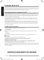 Предварительный просмотр 74 страницы Samsung DV25B6900E Series User Manual