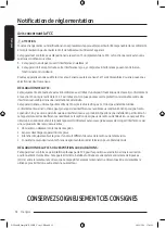 Предварительный просмотр 82 страницы Samsung DV25B6900E Series User Manual