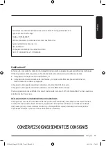 Предварительный просмотр 83 страницы Samsung DV25B6900E Series User Manual