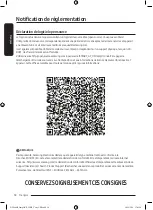 Предварительный просмотр 84 страницы Samsung DV25B6900E Series User Manual