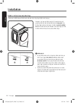 Предварительный просмотр 100 страницы Samsung DV25B6900E Series User Manual