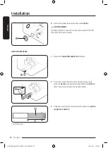 Предварительный просмотр 104 страницы Samsung DV25B6900E Series User Manual