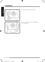 Предварительный просмотр 114 страницы Samsung DV25B6900E Series User Manual