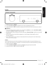 Предварительный просмотр 121 страницы Samsung DV25B6900E Series User Manual