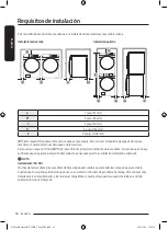 Предварительный просмотр 164 страницы Samsung DV25B6900E Series User Manual