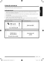 Предварительный просмотр 191 страницы Samsung DV25B6900E Series User Manual