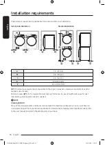 Предварительный просмотр 16 страницы Samsung DV25B6900H Series User Manual