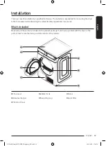 Предварительный просмотр 19 страницы Samsung DV25B6900H Series User Manual