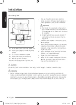 Предварительный просмотр 22 страницы Samsung DV25B6900H Series User Manual