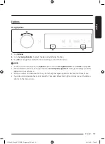 Предварительный просмотр 39 страницы Samsung DV25B6900H Series User Manual