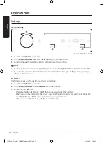 Предварительный просмотр 42 страницы Samsung DV25B6900H Series User Manual