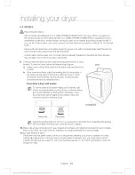 Preview for 16 page of Samsung DV3000 User Manual