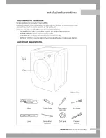 Preview for 5 page of Samsung DV306LEW/XAA Owner'S Manual