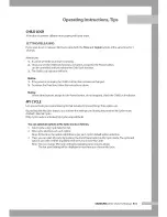 Preview for 19 page of Samsung DV306LEW/XAA Owner'S Manual