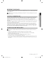 Предварительный просмотр 11 страницы Samsung DV330AE series User Manual